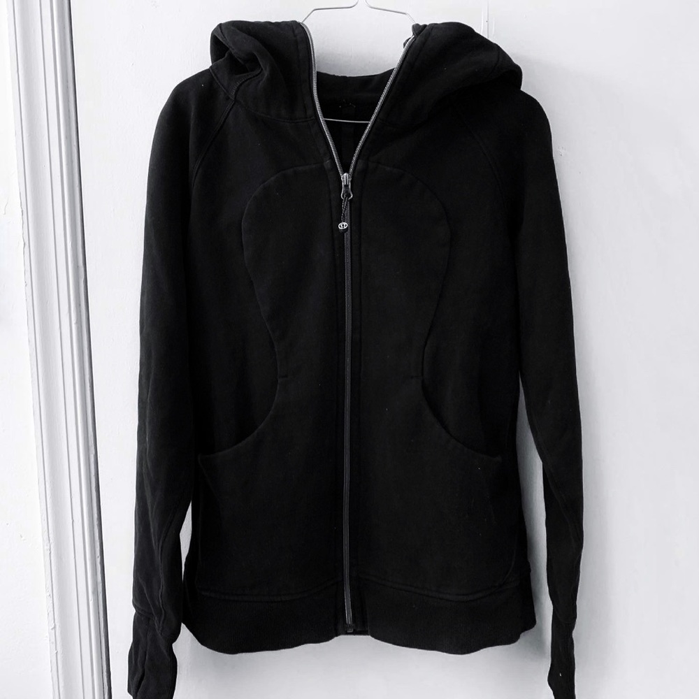 size 10 lululemon “scuba hoodie”